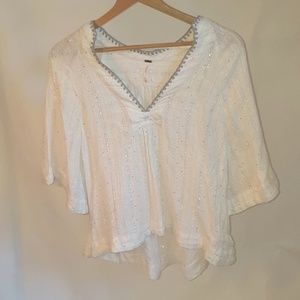 Free People Tops - Free People XS Boho Hippie Top Tunic Free People Tops - Free People XS Boho Hippie Top Tunic